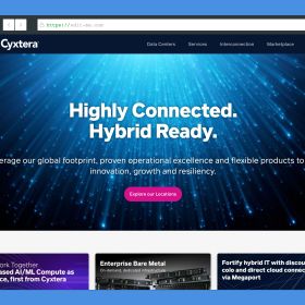 Cyxtera richt zich op enterprises, mkb en service providers